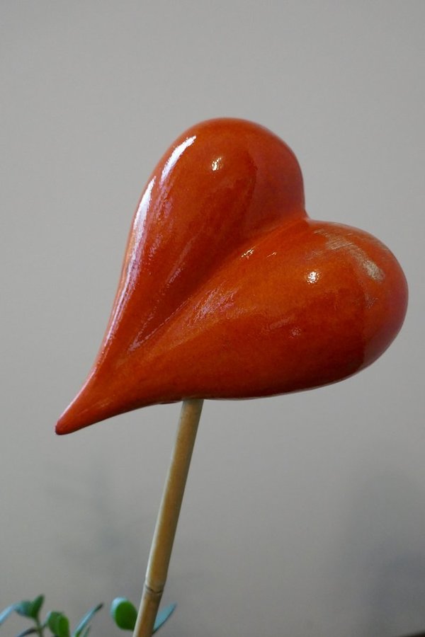 Tangoo Keramik Herz Einfarbig