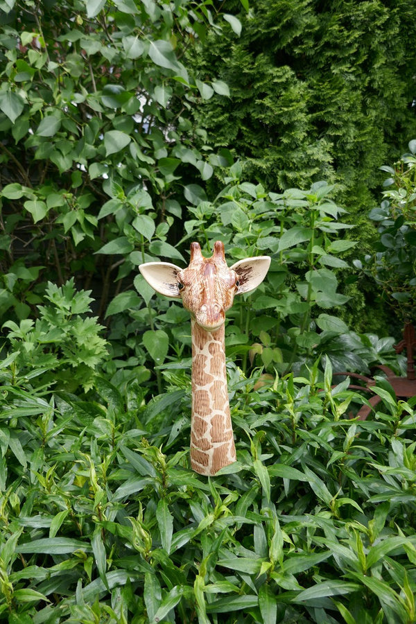 Keramik Giraffe groß | Braun