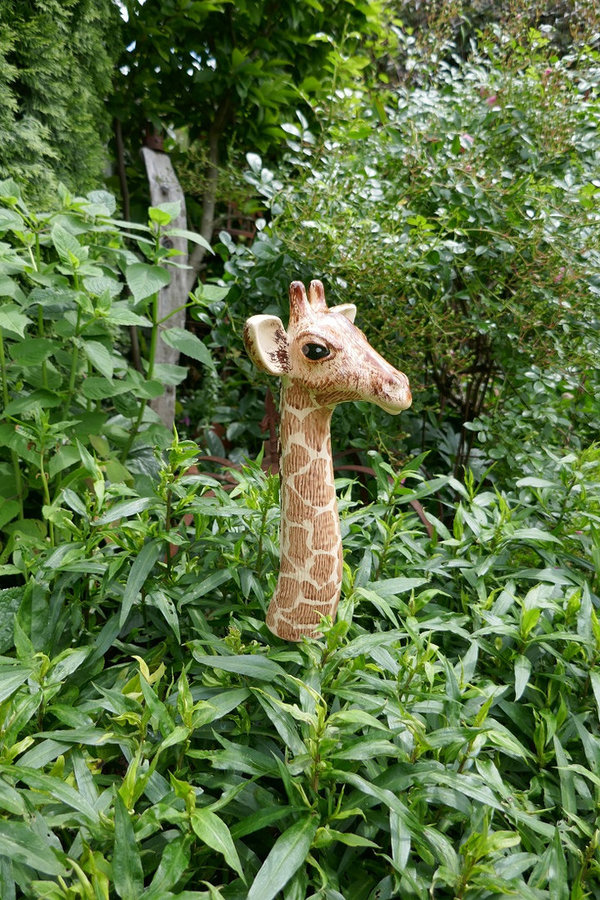 Keramik Giraffe klein | Braun